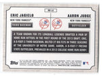 2013 Aaron Judge Eric Jagielo Bowman Draft Picks & Prospects DUAL DRAFTEE #DD-JJ New York Yankees 5