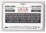 2013 Aaron Judge Ian Clarkin Bowman Draft Picks & Prospects DUAL DRAFTEE #DD-JC New York Yankees 5