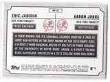 2013 Aaron Judge Eric Jagielo Bowman Draft Picks & Prospects DUAL DRAFTEE #DD-JJ New York Yankees 11