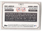 2013 Aaron Judge Eric Jagielo Bowman Draft Picks & Prospects DUAL DRAFTEE #DD-JJ New York Yankees 18