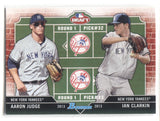 2013 Aaron Judge Ian Clarkin Bowman Draft Picks & Prospects DUAL DRAFTEE #DD-JC New York Yankees 19