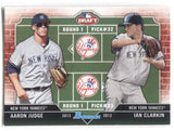 2013 Aaron Judge Ian Clarkin Bowman Draft Picks & Prospects DUAL DRAFTEE #DD-JC New York Yankees 20