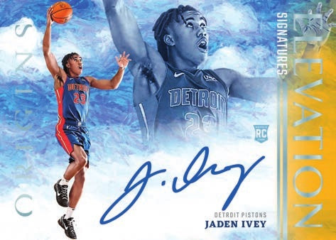 Jaden Ivey Autographed Green 2022-23 Detroit Pistons City Edition