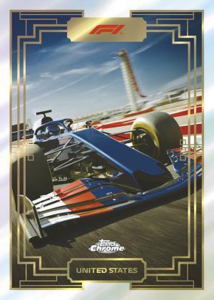 2022 Topps Chrome Formula 1 F1 Racing, Lite Box