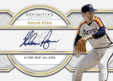 2022 Topps Definitive Baseball Hobby, Box