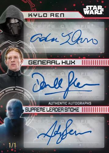 2022 Topps Star Wars Signature Series, 20 Box Case