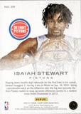 2020-21 Isaiah Stewart Panini Court Kings WORKS IN PROGRESS ROOKIE RC #29 Detroit Pistons