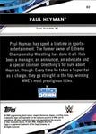 2021 Paul Heyman Topps WWE Finest BLUE REFRACTOR 149/150 #62 Wise Man Bloodline