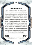 2022 Chewbacca Topps Star Wars Finest SP REFRACTOR #106 The Rise of Skywalker