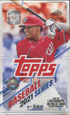 2021 Topps Series 1 Baseball Hobby, Box