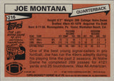 2001 Joe Montana Topps Archives ROOKIE REPRINT #40 San Francisco 49ers HOF 2