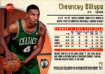 1997-98 Chauncey Billups Topps Stadium Club BOWMAN'S BEST PREVIEW ROOKIE RC #BBP12 Boston Celtics