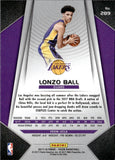 2017-18 Lonzo Ball Panini Prizm ROOKIE RC #289 Los Angeles Lakers 9