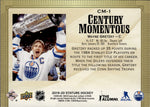 2019-20 Wayne Gretzky Upper Deck Stature CENTURY MOMENTOUS #CM1 Edmonton Oilers HOF