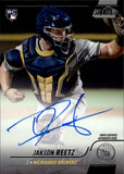 2022 Jakson Reetz Topps Stadium Club ROOKIE AUTO AUTOGRAPH RC #SCBA-JRE Milwaukee Brewers