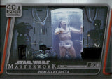 2020 Healed by Bacta Topps Star Wars Masterwork RAINBOW FOIL THE EMPIRE STRIKES BACK RAINBOW FOIL 178/299 #ESB-4