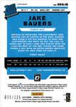 2019 Jake Bauers Donruss Optic RATED ROOKIE PURPLE AUTO 035/125 AUTOGRAPH #RRS-JB Tampa Bay Rays