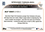 2022 Spencer Torkelson Topps Chrome Update Series ROOKIE DEBUT PURPLE REFRACTOR RC #USC157 Detroit Tigers 4