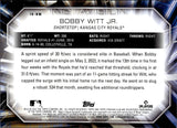 2022 Bobby Witt Jr. Topps Stadium Club ROOKIE INSTAVISION CASE HIT RC #IV-BW Kansas City Royals
