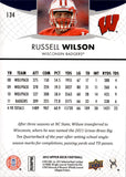2012 Russell Wilson Upper Deck STAR ROOKIE RC #134 Seattle Seahawks 8