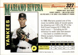 1993 Mariano Rivera Bowman #327 New York Yankees HOF