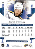 2022-23 Ryan O'Reilly Upper Deck Artifacts ROSE 27/65 #10 St. Louis Blues