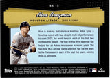 2022 Alex Bregman Topps Update Series BLACK GOLD 193/299 SP #BG-10 Houston Astros