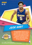 2017-18 Josh Hart Panini Revolution ASTRO ROOKIE RC #132 Los Angeles Lakers