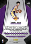 2017-18 Lonzo Ball Panini Prizm ROOKIE RC #289 Los Angeles Lakers 10