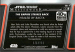 2020 Healed by Bacta Topps Star Wars Masterwork RAINBOW FOIL THE EMPIRE STRIKES BACK RAINBOW FOIL 178/299 #ESB-4