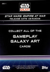 2022 Star Wars: Empire at War Topps Star Wars Galaxy Chrome GALAXY GAMEPLAY GREEN REFRACTOR 29/99 #GG-11