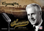 2012 Jack Buck Panini Cooperstown VOICES OF SUMMER #4 St. Louis Cardinals HOF 2