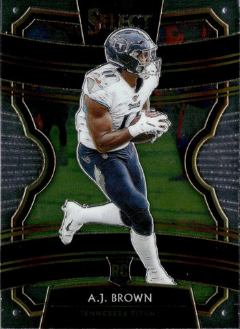 Tee Higgins RC 2020 Panini Select Concourse Level #60 Cincinnati Bengals  Rookie