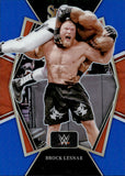 2022 Brock Lesnar Panini Select WWE PREMIER LEVEL BLUE 129/199 #139 Beast Incarnate