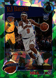 2019-20 RJ Barrett Panini NBA Hoops Premium Stock ROOKIE GREEN CRACKED ICE RC #298 New York Knicks