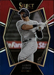 2022 Aaron Judge Panini Select TRI-COLOR PREMIER LEVEL #134 New York Yankees MVP