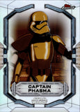 2022 Captain Phasma Topps Star Wars Finest REFRACTOR #105 Star Wars Resistance