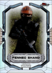 2022 Fennec Shand Topps Star Wars Finest SP REFRACTOR #110 The Mandalorian