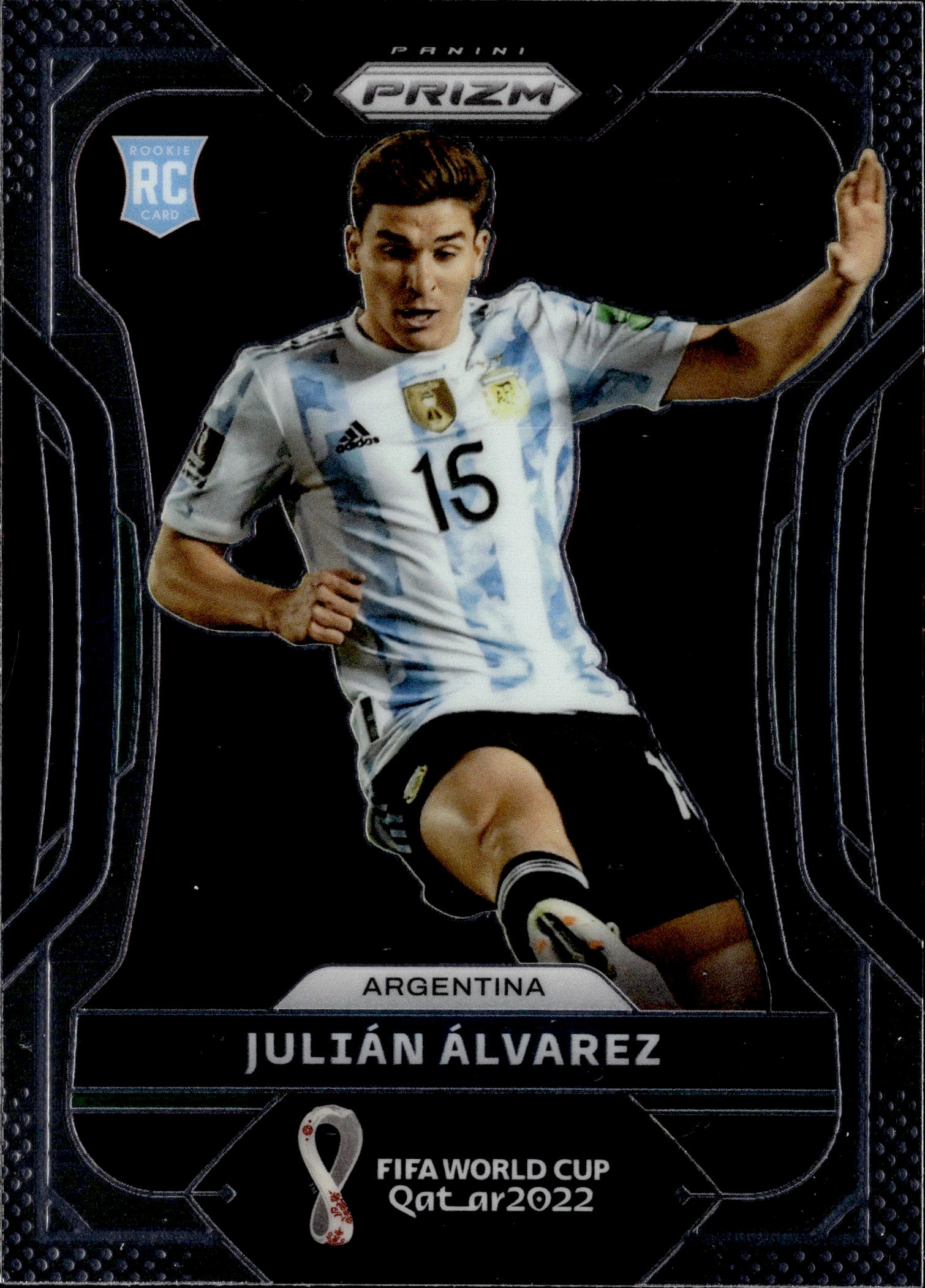 2022 Julian Alvarez Panini Prizm World Cup ROOKIE RC #4