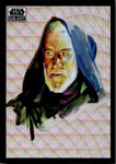 2022 Obi-Wan Kenobi Topps Star Wars Galaxy Chrome WAVE REFRACTOR 82/99 #3