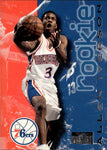 1996-97 Allen Iverson Skybox Premium ROOKIE RC #216 Philadelphia 76ers HOF 2