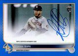 2022 Jose Siri Topps Chrome ROOKIE BLUE REFRACTOR AUTO 141/150 AUTOGRAPH RC #RA-JS Houston Astros