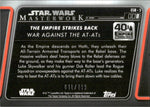 2020 War Against The At-Ats Topps Star Wars Masterwork RAINBOW FOIL THE EMPIRE STRIKES BACK RAINBOW FOIL 061/299 #ESB-5