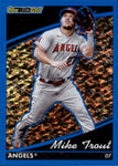 2022 Mike Trout Topps Update Series BLUE BLACK GOLD SP #BG-3 Anaheim Angels