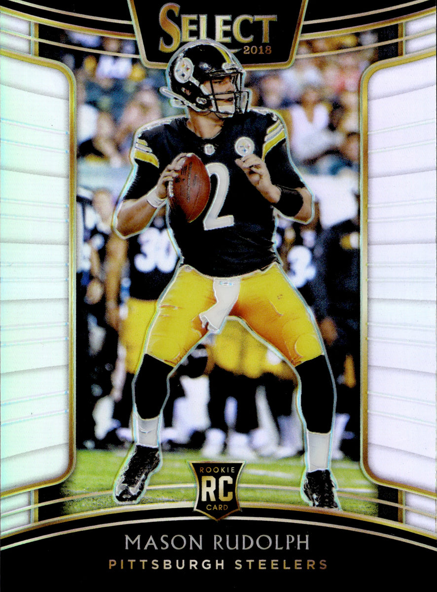 2018 Mason Rudolph Panini Select HOLO SILVER CONCOURSE ROOKIE RC #12 P