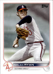 2022 Nolan Ryan Topps Update Series SP LEGENDS VARIATION #US34 California Angels 2