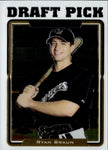 2005 Ryan Braun Topps Chrome Update & Highlights ROOKIE RC #UH198 Milwaukee Brewers 1