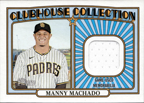 2022 Topps Baseball #600 Manny Machado San Diego Padres Variation Brown  Jersey