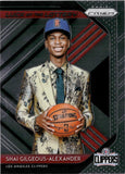 2018-19 Shai Gilgeous-Alexander Panini Prizm LUCK OF THE LOTTERY ROOKIE RC #11 Los Angeles Clippers 2