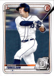 2020 Spencer Torkelson Bowman Draft 1ST BOWMAN #BD-121 Detroit Tigers 3